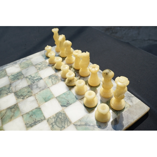 49 - Vintage Marble Chess Set