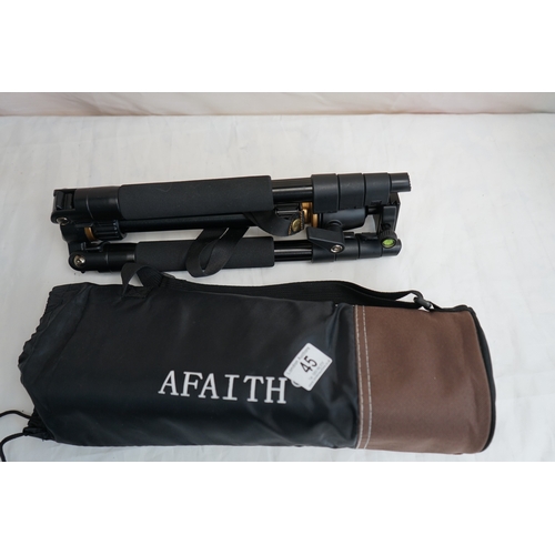 45 - Good Quality Afaith Camera Tripod