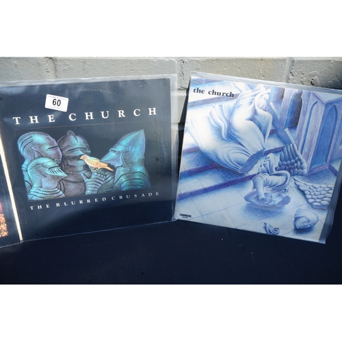 60 - Vinyl Records: The Church- The Blurred Crusade, Heyday & The Church