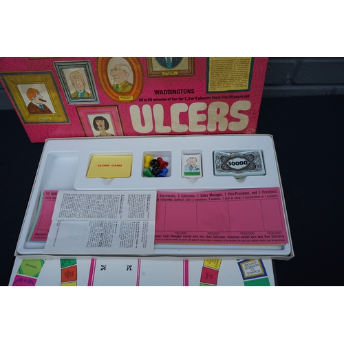 68 - 1970s Vintage Ulcers by Waddington's Board Game Complete