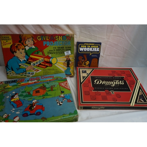 77 - Good Lot of Vintage Games incl. Walt Disney Dromocar