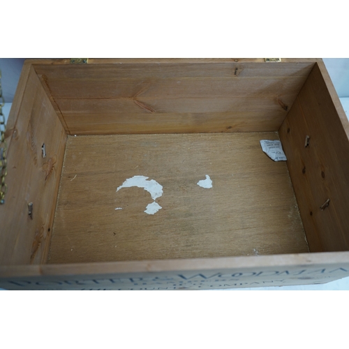 86 - Good Quality Wooden Hamper Box