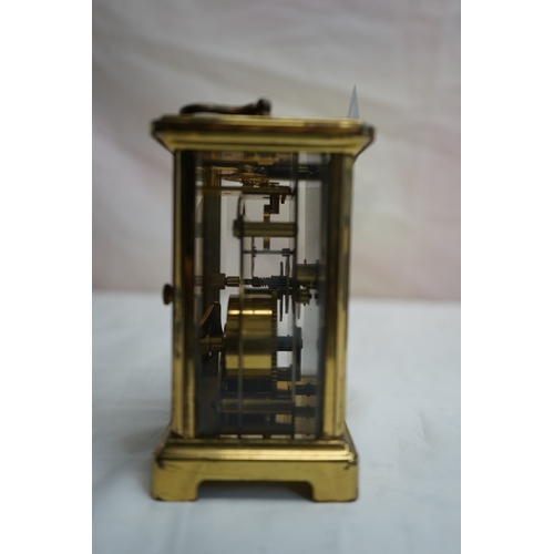 88 - Good Quality Bayard Brass Mantle Clock