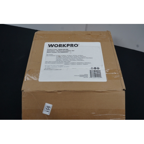 1000 - New Set of Workpro Screwdrivers