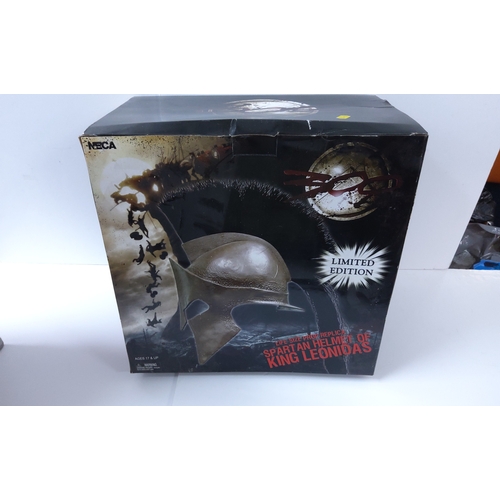 1383 - Neca Limited Edition Life Size Prop Replica Spartan Helmet of King Leonidas