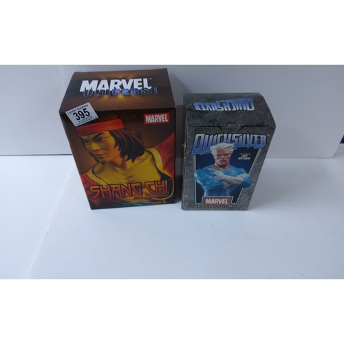 1395 - 2 Mint & Boxed Marvel Bust. 6