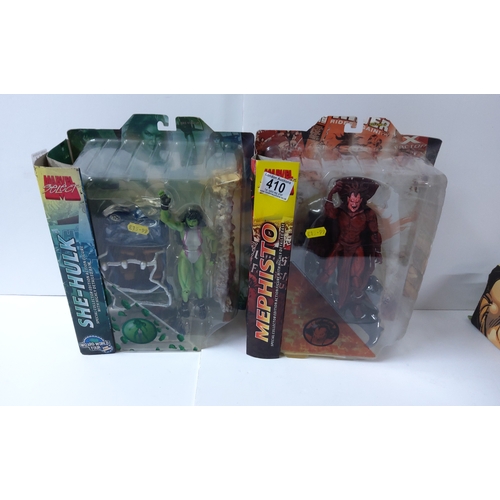 1410 - 2 Mint and Packaged Marvel Select Special Collectors Edition Figures 