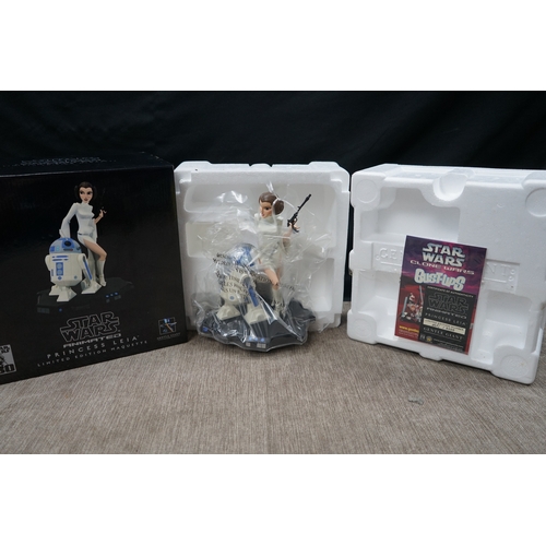 1012 - Mint and Boxed Gentle Giant Star Wars Animated Limited Edition Maquette Princess Leia