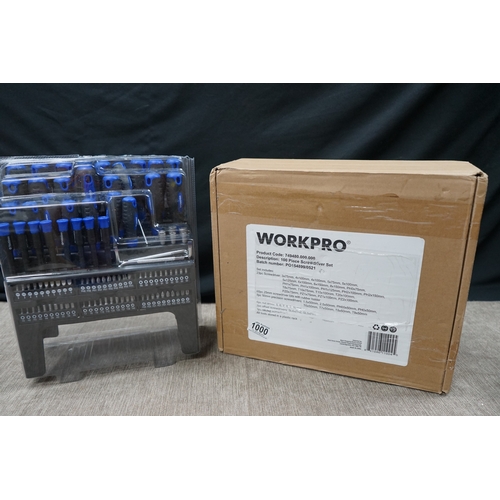 1000 - New Set of Workpro Screwdrivers