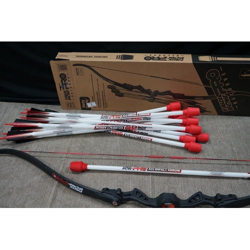 1001 - Boxed Faux Bow Pro Recurve Bow Archery Set