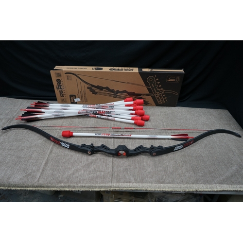 1001 - Boxed Faux Bow Pro Recurve Bow Archery Set