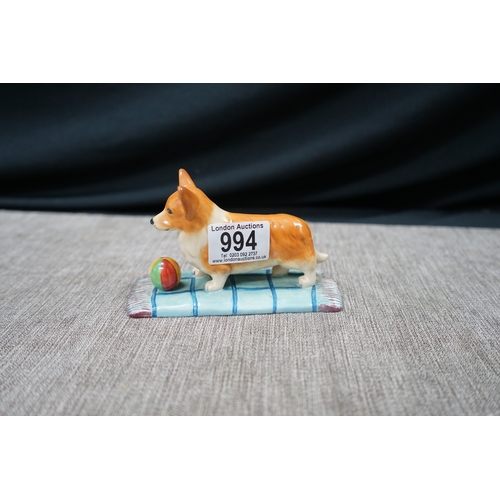 994 - Royal Doulton Corgi Dog Figurine