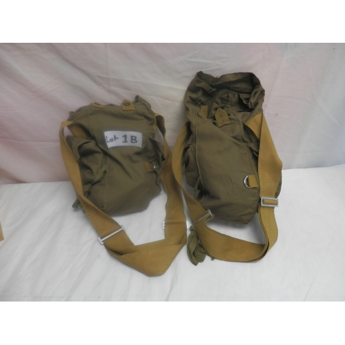 1B - Pair of Russian Military Issue Gas Masks in Carry Cases