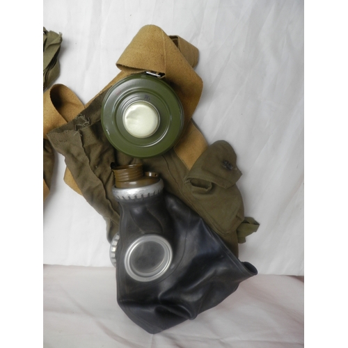 1B - Pair of Russian Military Issue Gas Masks in Carry Cases