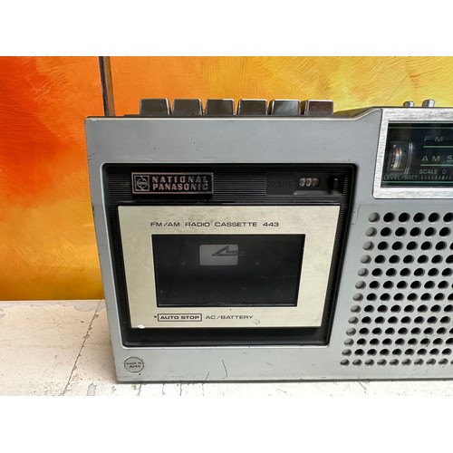 1435 - Vintage Panasonic Radio/Cassette 443