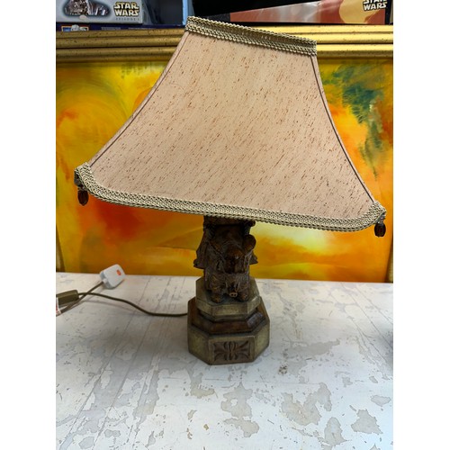 1453 - Vintage Elephant Table Lamp