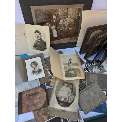 77 - Lot of old Photographs and Albums etc