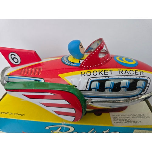 66 - Vintage tin toy in original Box - Rocket Racer