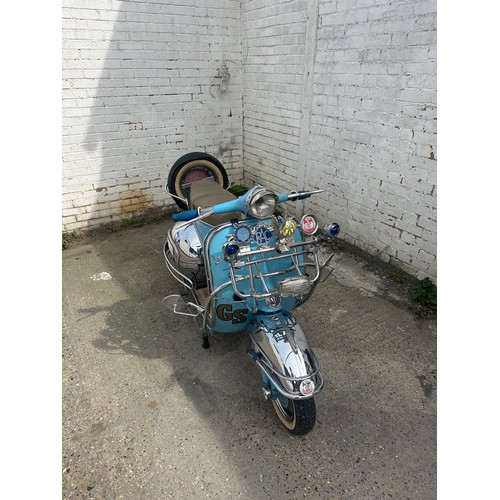 1963 mk 2 Piaggio Vespa GS160 , Totally Overhauled with all new parts including rebuilt engine.