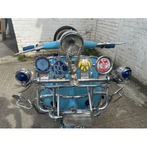 1B - 1963 mk 2 Piaggio Vespa GS160 , Totally Overhauled with all new parts including rebuilt engine.