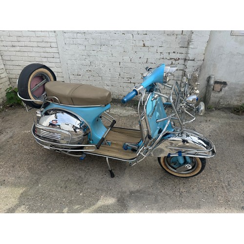 1B - 1963 mk 2 Piaggio Vespa GS160 , Totally Overhauled with all new parts including rebuilt engine.