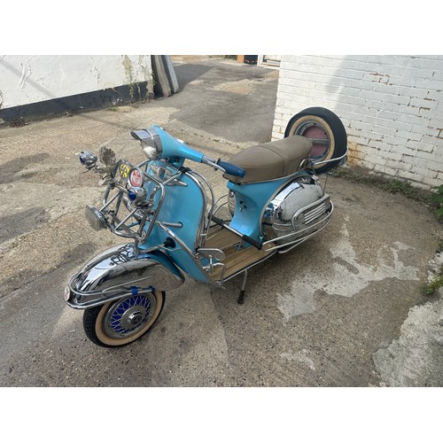 1B - 1963 mk 2 Piaggio Vespa GS160 , Totally Overhauled with all new parts including rebuilt engine.