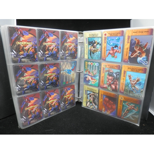 14 - Collectors Cards: A Very Rare Binder of 891 Fleer Marvel Overpower Cards (1995-1996) We believe this... 