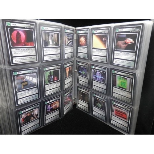 17 - Collectors Cards: A Binder of Star Trek The Next Generation Cards from 1994-1998 to Include Signed I... 