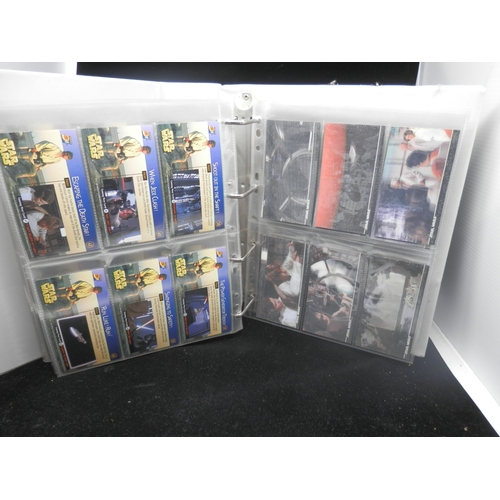 18 - Collectors Cards: Topps 3i 1997 Star Wars Complete Set of 63. Plus Topps Laser Special Star Wars Tri... 