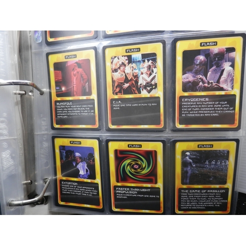 23 - Collectors Cards: A Binder of The Doctor Who Collectible Card Game, Total of 311 Individual Cards to... 