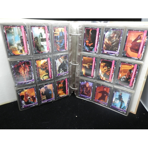 29 - Collectors Cards: A Binder of 1990s Trading Cards-Complete 1991 Terminator T2 Set Plus Promos, Compl... 