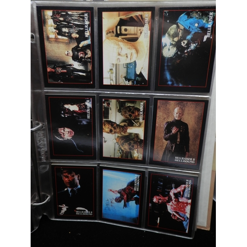 29 - Collectors Cards: A Binder of 1990s Trading Cards-Complete 1991 Terminator T2 Set Plus Promos, Compl... 