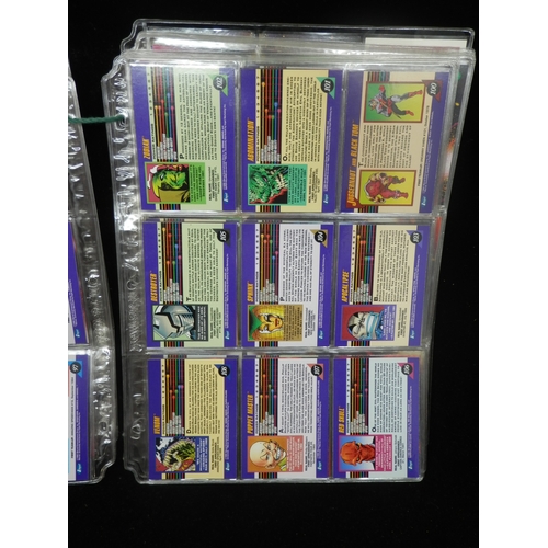 43 - Collectors Cards: Marvel 1992 Complete Set of 200 Cards plus 5/5 Holo Cards