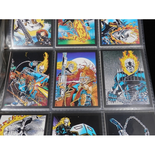 44 - Collectors Cards:1992 Marvel Ghost Rider II Complete Set of 80 Cards plus 10/10 Ltd Edition G Cards