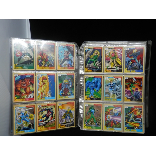 47 - Collectors Cards: Complete Set of 1991 Marvel Superheroes Cards plus the 5 Holo Cards