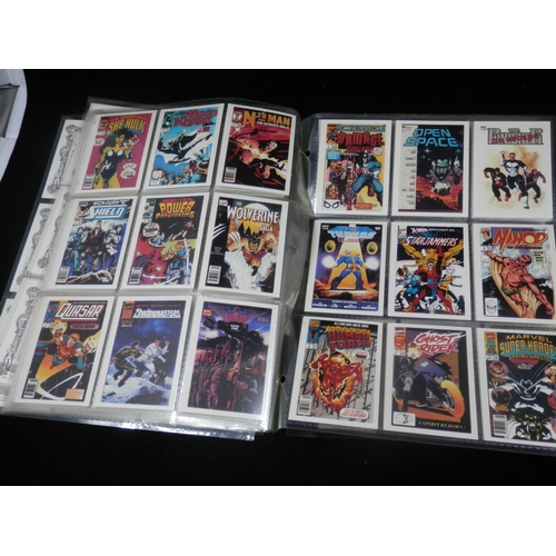 51 - Collectors Cards: Complete Set of 100 Marvel 1991 1st Covers Trading Cards Series II