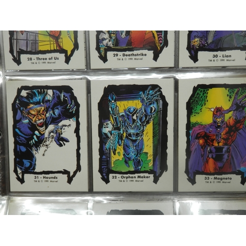 61 - Collectors Cards: Marvel Complete Set of 1989 Todd McFarlane Set, 1990 Todd McFarlane II & 1991 Jim ... 