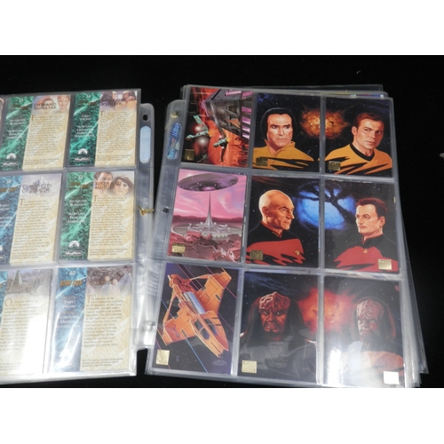 62 - Collectors Cards: 1994 Complete Set of 100 Skybox Master Series Star Trek Cards