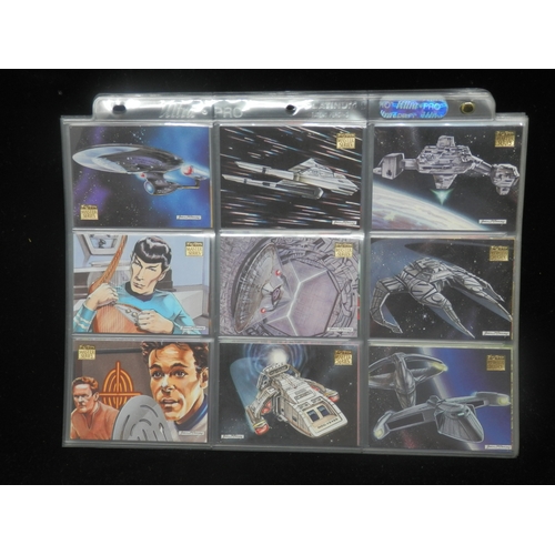 62 - Collectors Cards: 1994 Complete Set of 100 Skybox Master Series Star Trek Cards