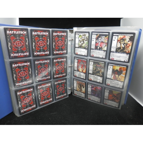 12 - Collectors Cards: BattleTech Original Series-A Binder Containing approx. 1000 cards