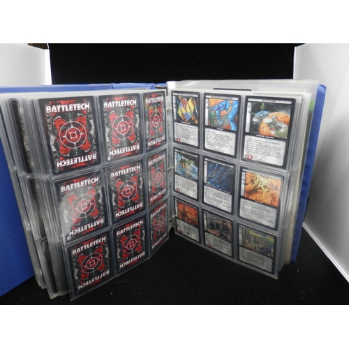 12 - Collectors Cards: BattleTech Original Series-A Binder Containing approx. 1000 cards