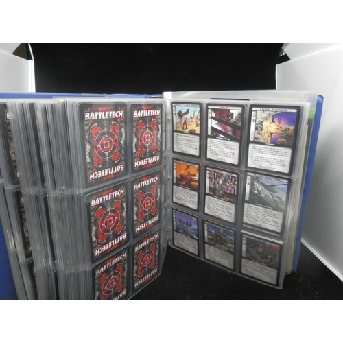 12 - Collectors Cards: BattleTech Original Series-A Binder Containing approx. 1000 cards