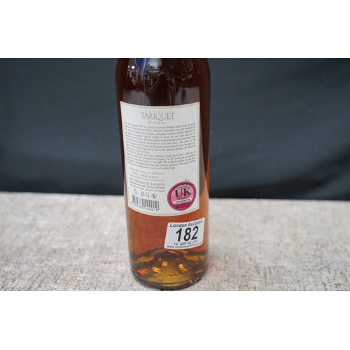 182 - A bottle of Château du Tariquet Armagnac XO, 70cl.