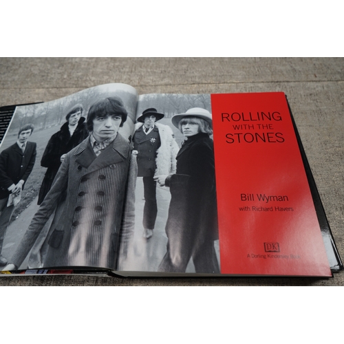 183 - Rolling with the Stone-Bill Wyman Hardback Book