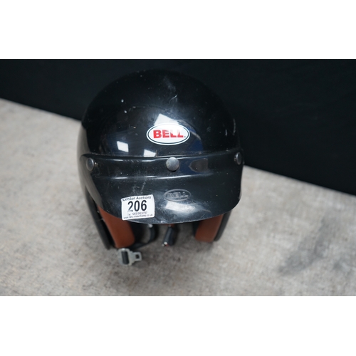 206 - Vintage Bell Motorcycle Helmet