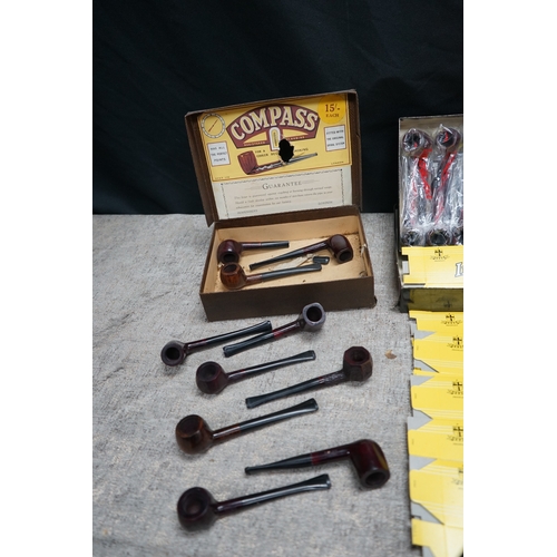 221 - Collection of Unused Compass Pipes-Deadstock from a West End Retailer