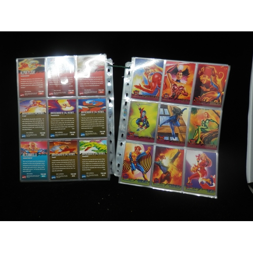 26 - Collectors Cards: Marvel Fleer Ultra 1995 Complete Set of 150 Cards, 9 Limited Edition Cards (Missin... 