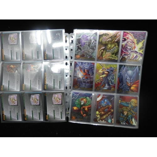 27 - Collectors Cards: Marvel Fleer Ultra X Men 1995, a Complete Base Set of 100 Cards, 8/9 Lethal Weapon... 