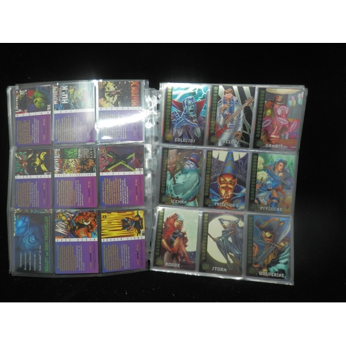 27 - Collectors Cards: Marvel Fleer Ultra X Men 1995, a Complete Base Set of 100 Cards, 8/9 Lethal Weapon... 