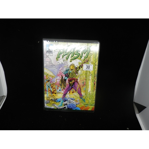 30 - Collectors Cards: Official Plasm by Defiant Plasm Zero Issue Card Set Album (1993) Complete 150 Card... 